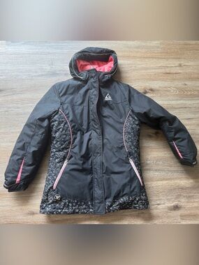 Gerry Kids' Winter Jacket with Pink Lining and Trim
